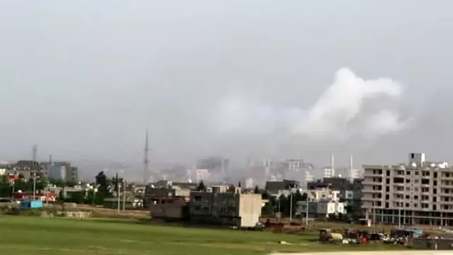 Nusaybin'de Patlama ve Silah Sesleri Geldi Nusaybin'de Patlama ve Silah Sesleri Geldi