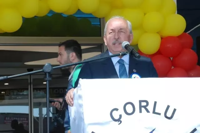 Çorlu Tso'nun Yeni Binası Törenle Açıldı Çorlu Tso'nun Yeni Binası Törenle Açıldı