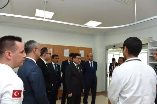 Kumlu'da Vali Topaca'ya Birifing