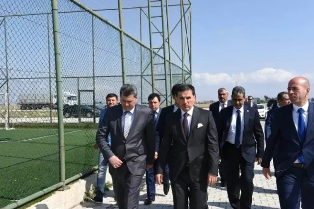 Kumlu'da Vali Topaca'ya Birifing