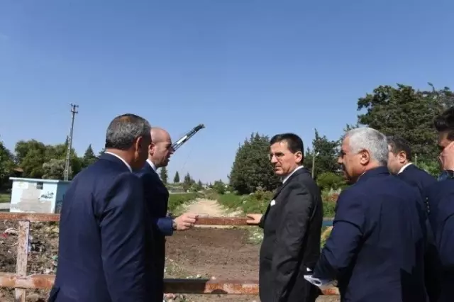 Kumlu'da Vali Topaca'ya Birifing