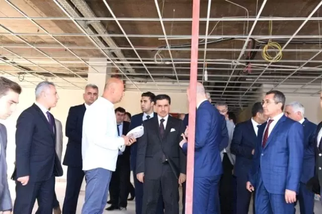 Kumlu'da Vali Topaca'ya Birifing