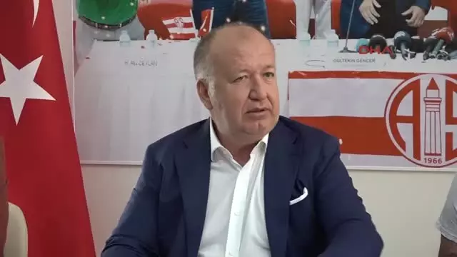Antalyaspor Başkanı Gencer Aday Olmayacağını Açıkladı Antalyaspor Başkanı Gencer Aday Olmayacağını Açıkladı
