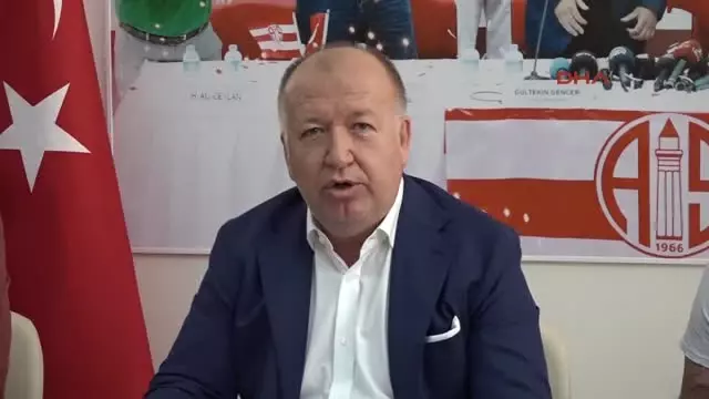 Antalyaspor Başkanı Gencer Aday Olmayacağını Açıkladı Antalyaspor Başkanı Gencer Aday Olmayacağını Açıkladı