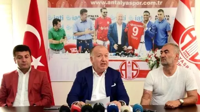 Antalyaspor Başkanı Gencer Aday Olmayacağını Açıkladı(Yeniden) Antalyaspor Başkanı Gencer Aday Olmayacağını Açıkladı(Yeniden)