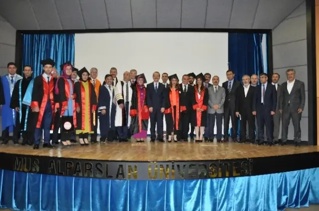 Mşü 8'inci Mezunlarını Verdi