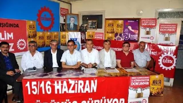 Disk'ten '15-16 Haziran Olayları' Anması Disk'ten '15-16 Haziran Olayları' Anması