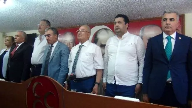 MHP Mersin İl Başkanlığı'nda Bayramlaşma Töreni