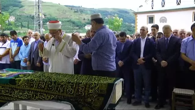 Bakan Soylu, Cenaze Törenine Katıldı