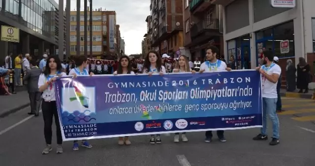 Gymnasiade 2016 Trabzon Olimpiyat Yürüyüşü