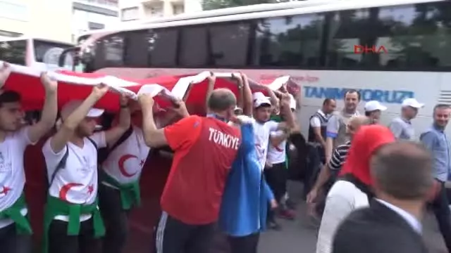 Trabzon'da Gymnasiade 2016 Yürüyüşle Başladı
