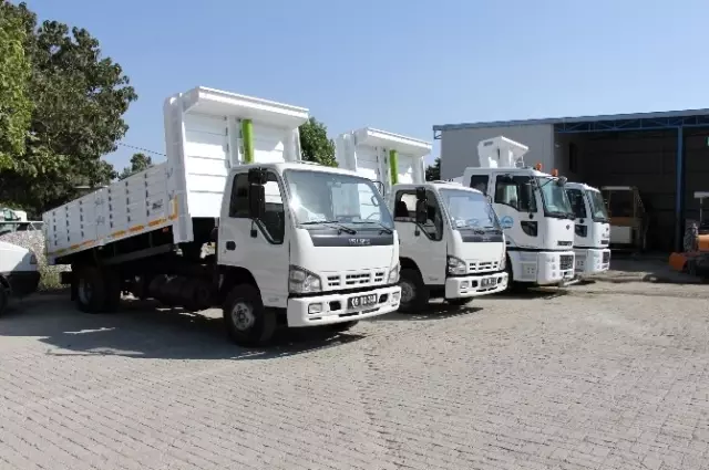 Söke Belediyesi Araç Parkını Güçlendirdi Söke Belediyesi Araç Parkını Güçlendirdi