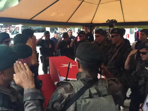 Demokrasi Şehidi Son Yolculuğuna Uğurlandı