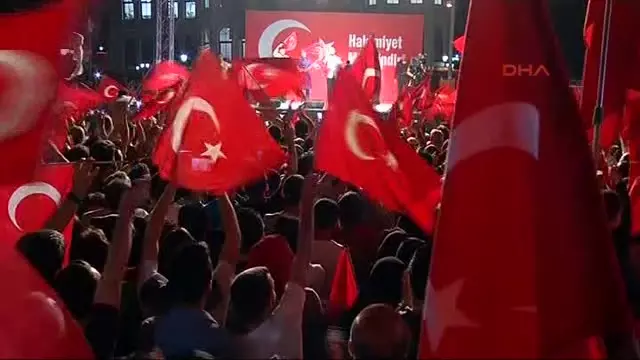 Kısıklı'daki 'Demokrasi Nöbeti' Kısıklı'daki 'Demokrasi Nöbeti'
