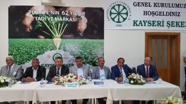 Kayseri Şeker'in 61'inci Genel Kurulu Yapıldı