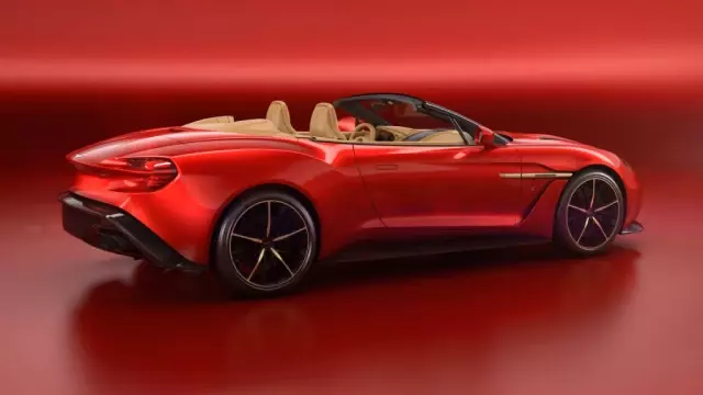 Vanquish Zagato'nun Üzeri Açıldı Vanquish Zagato'nun Üzeri Açıldı
