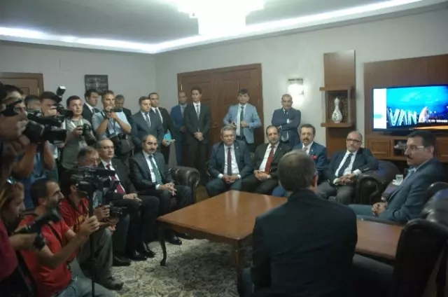 Bakan Tüfenkci Van'da Bakan Tüfenkci Van'da