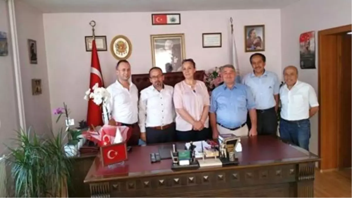 Avrupa Zonguldak'lılar Derneğinden Başkan Güneş'e Ziyaret