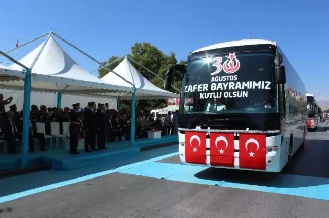 Konya'da 30 Ağustos Zafer Bayramı Kutlandı
