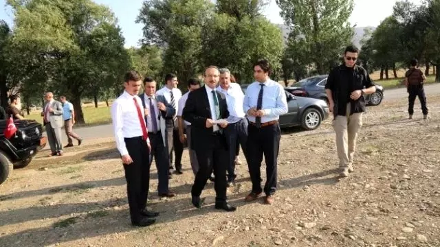 Vali Yavuz Hasköy'de İncelemelerde Bulundu Vali Yavuz Hasköy'de İncelemelerde Bulundu