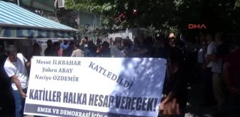 Tunceli'de Polis Aracının Ölümlü Kazaya Neden Olması Protesto Edildi