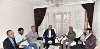 Kaymakam Mantı ve Başkan Akgül'den Şehit Ailelerine ve Gazilere Ziyaret