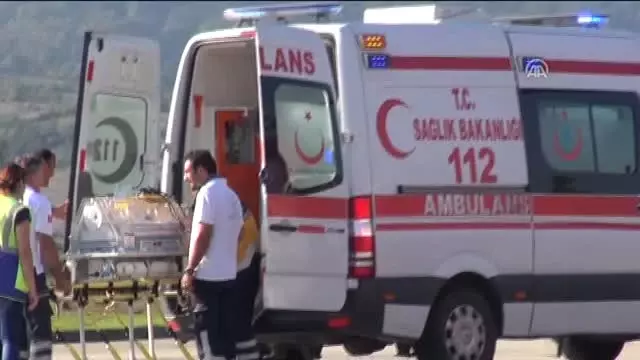 Ambulans Helikopter Akciğer Hastası Bebek İçin Havalandı