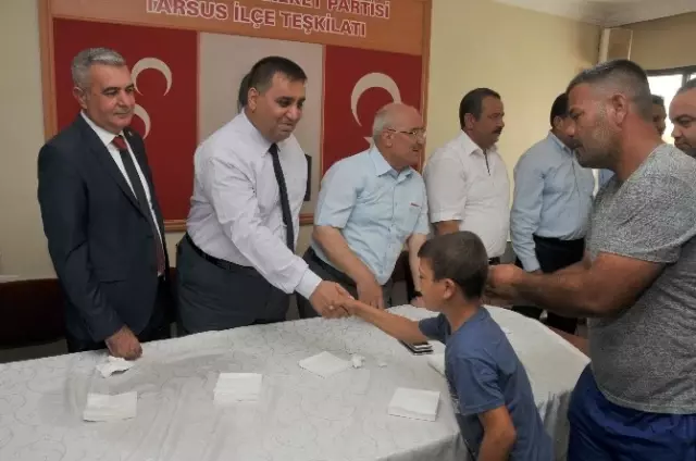 MHP'de Bayramlaşma