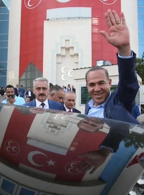 Bahçeli Hemşehrileriyle Bayramlaştı