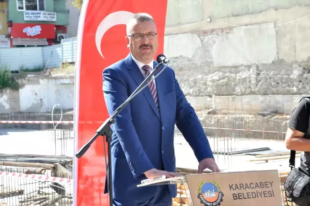 Karacabey'de 15 Temmuz Demokrasi Meydanı'nın Temeli Atıldı Karacabey'de 15 Temmuz Demokrasi Meydanı'nın Temeli Atıldı