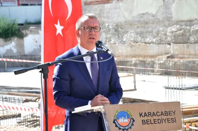 Karacabey'de 15 Temmuz Demokrasi Meydanı'nın Temeli Atıldı Karacabey'de 15 Temmuz Demokrasi Meydanı'nın Temeli Atıldı