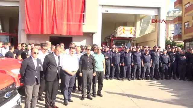 Alanya Görev Şehidi İtfaiye Eri Törenle Uğurlandı Alanya Görev Şehidi İtfaiye Eri Törenle Uğurlandı