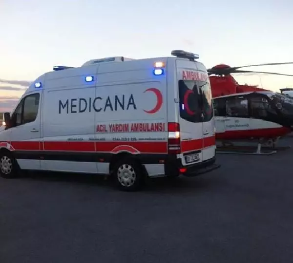 Ambulans Helikopter İsa Bebek İçin Havalandı Haberler