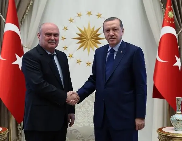 Cumhurbaşkanı Erdoğan, BM Daimi Temsilcisi Sinirlioğlu'nu Kabul Etti