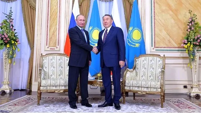 Rusya Devlet Başkanı Putin Kazakistan'da Rusya Devlet Başkanı Putin Kazakistan'da
