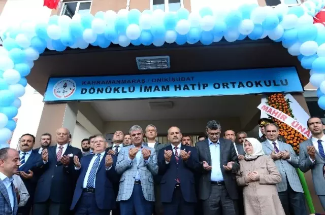 Dönüklü İmam Hatip Ortaokulu Eğitime Açıldı Dönüklü İmam Hatip Ortaokulu Eğitime Açıldı