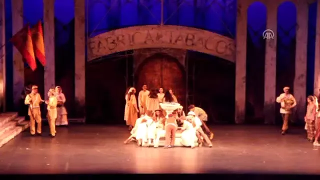 Antdob'da 'Carmen' Operası Sahnelendi Antdob'da 'Carmen' Operası Sahnelendi