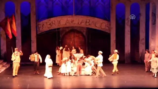 Antdob'da 'Carmen' Operası Sahnelendi Antdob'da 'Carmen' Operası Sahnelendi