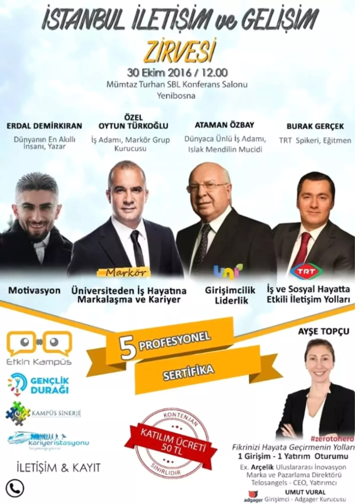 İstanbul İletişim ve Gelişim Zirvesi