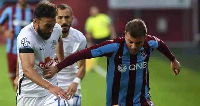 Trabzonspor, Çaykur Rizespor'la 2-2 Berabere Kaldı