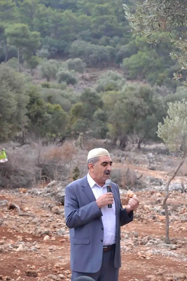 Dalaman'da Yağmur Duası Sırasında Sevindiren Yağış Dalaman'da Yağmur Duası Sırasında Sevindiren Yağış
