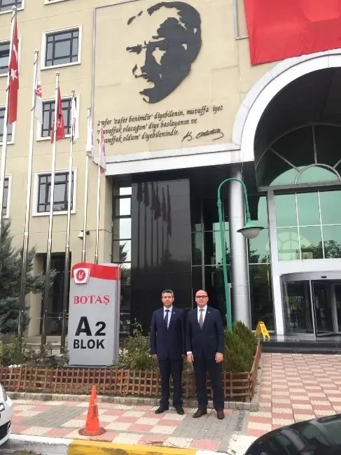 Salihli'ye Doğalgazın Gelmesi İçin Botaş'la Görüşmeler Başladı Salihli'ye Doğalgazın Gelmesi İçin Botaş'la Görüşmeler Başladı