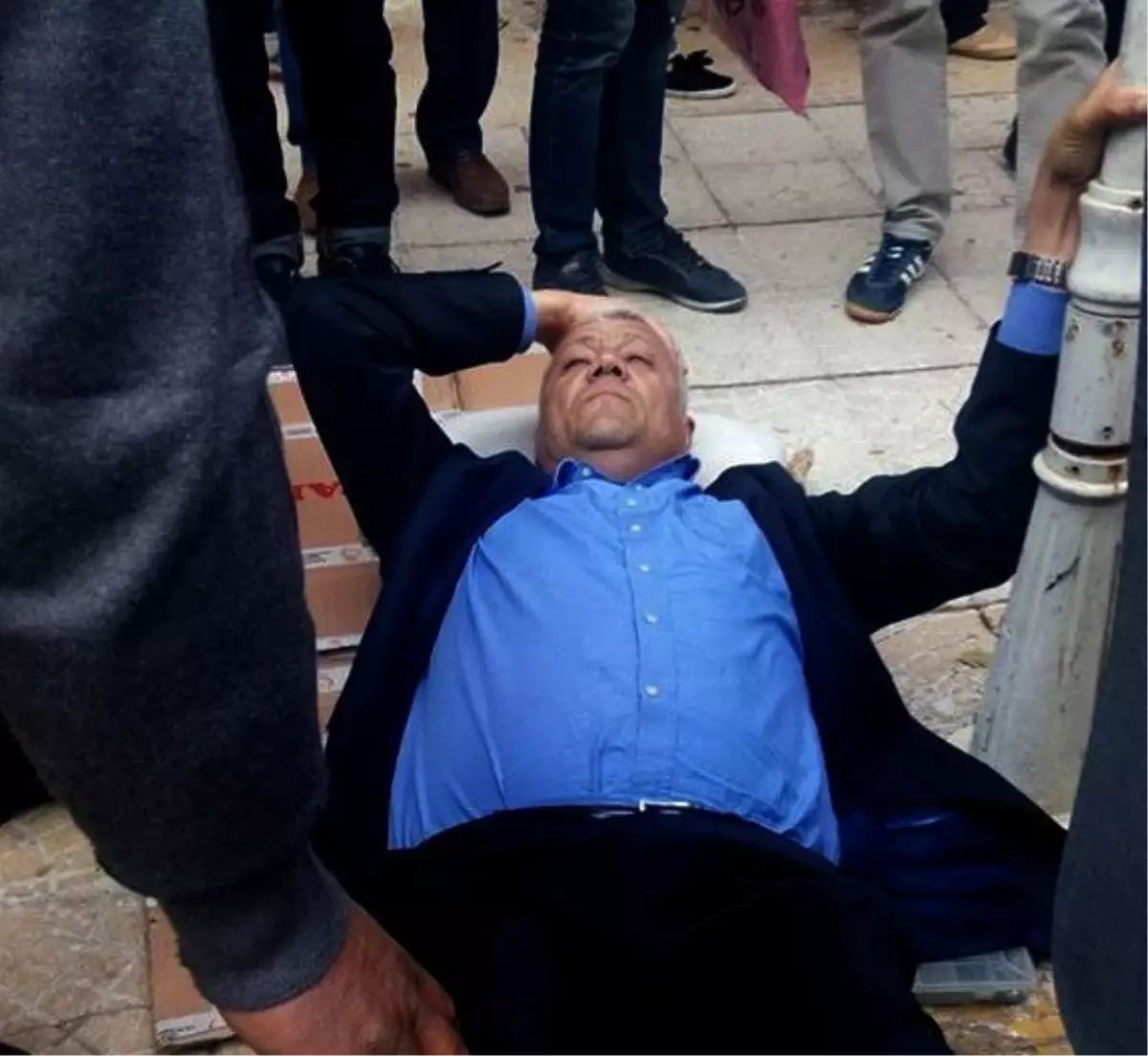 Adıyaman'da Belediye Başkanına Motosiklet Çarptı