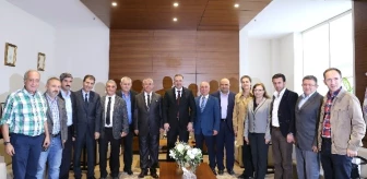 Başkanlar, CHP İl Başkanı Sarıbay'ı Ağırladı