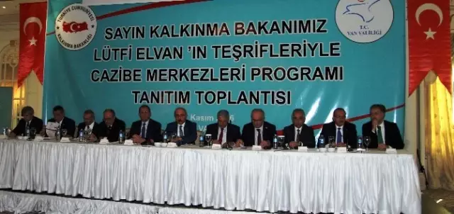 Kalkınma Bakanı Elvan'ın Van Temasları Kalkınma Bakanı Elvan'ın Van Temasları