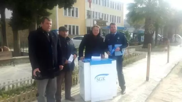 Sgk İl Müdürü Ercan, Gökçeada'da