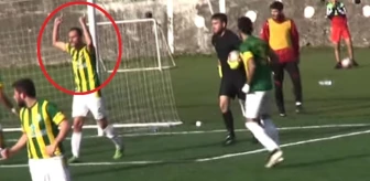 Penaltı Kaçtıktan Sonra 'Allah Büyüktür' Diyen Futbolcu Sarı Kart Gördü