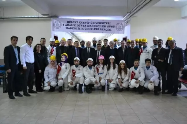 Beü'de Dünya Madenciler Günü Nedeniyle Madencilik Ürünleri Sergisi Açıldı