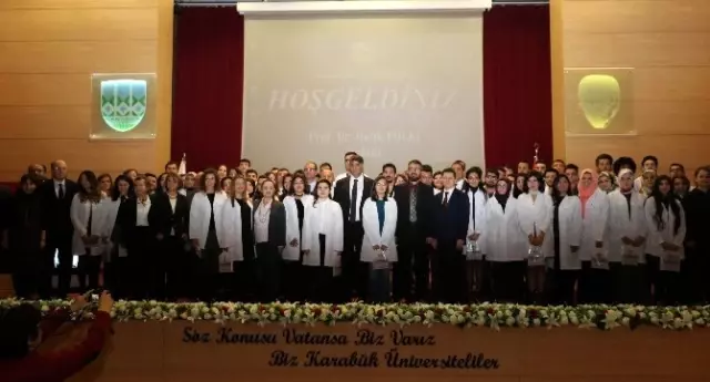 Kbü'de 64 Tıp Öğrencisi Beyaz Önlüğü Giydi