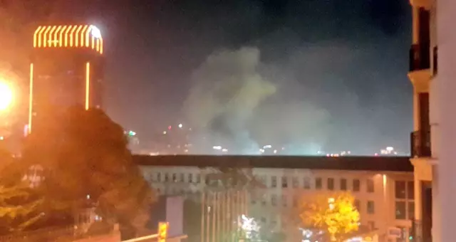 Beşiktaş'ta Meydana Gelen Patlamadan İlk Görüntüler Geldi